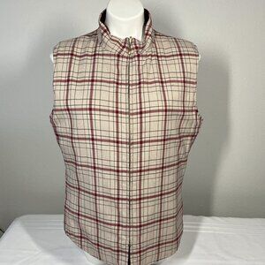 St John XL Quilted Reversible Vest